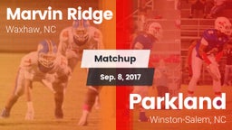 Matchup: Marvin Ridge High vs. Parkland  2017