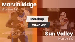 Matchup: Marvin Ridge High vs. Sun Valley  2017