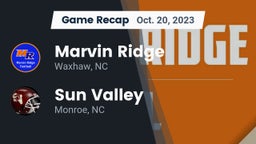 Recap: Marvin Ridge  vs. Sun Valley  2023