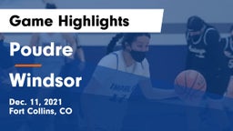 Poudre  vs Windsor  Game Highlights - Dec. 11, 2021