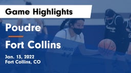 Poudre  vs Fort Collins  Game Highlights - Jan. 13, 2022