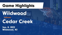 Wildwood  vs Cedar Creek  Game Highlights - Jan. 8, 2022