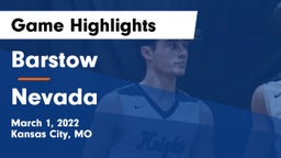 Barstow  vs Nevada  Game Highlights - March 1, 2022