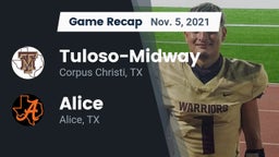 Recap: Tuloso-Midway  vs. Alice  2021