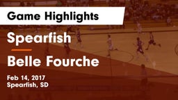 Spearfish  vs Belle Fourche  Game Highlights - Feb 14, 2017