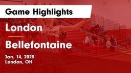 London  vs Bellefontaine  Game Highlights - Jan. 14, 2023