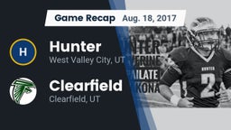 Recap: Hunter  vs. Clearfield  2017