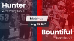 Matchup: Hunter  vs. Bountiful  2017