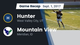 Recap: Hunter  vs. Mountain View  2017