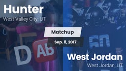 Matchup: Hunter  vs. West Jordan  2017