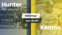 Matchup: Hunter  vs. Kearns  2017