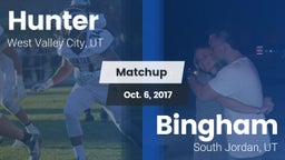 Matchup: Hunter  vs. Bingham  2017