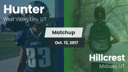 Matchup: Hunter  vs. Hillcrest   2017