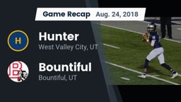 Recap: Hunter  vs. Bountiful  2018