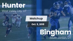 Matchup: Hunter  vs. Bingham  2018