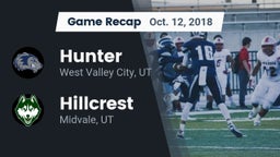 Recap: Hunter  vs. Hillcrest   2018