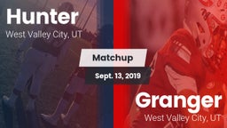 Matchup: Hunter  vs. Granger  2019