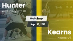 Matchup: Hunter  vs. Kearns  2019