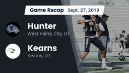Recap: Hunter  vs. Kearns  2019