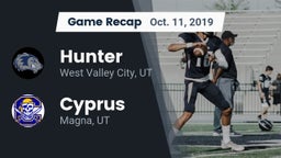 Recap: Hunter  vs. Cyprus  2019