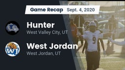 Recap: Hunter  vs. West Jordan  2020