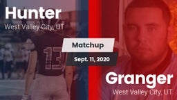 Matchup: Hunter  vs. Granger  2020