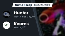 Recap: Hunter  vs. Kearns  2020