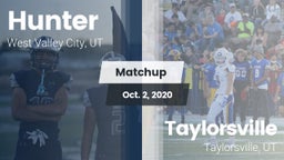 Matchup: Hunter  vs. Taylorsville  2020