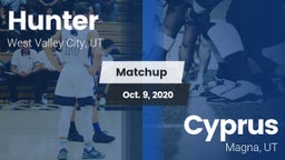 Matchup: Hunter  vs. Cyprus  2020