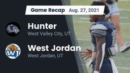 Recap: Hunter  vs. West Jordan  2021