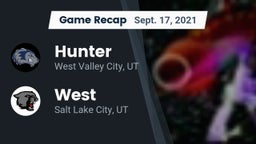Recap: Hunter  vs. West  2021