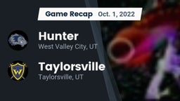 Recap: Hunter  vs. Taylorsville  2022