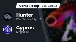 Recap: Hunter  vs. Cyprus  2022