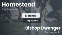 Matchup: Homestead High vs. Bishop Dwenger  2016