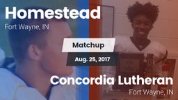 Matchup: Homestead High vs. Concordia Lutheran  2017