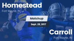 Matchup: Homestead High vs. Carroll  2017