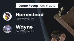 Recap: Homestead  vs. Wayne  2017