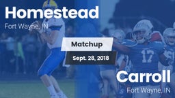 Matchup: Homestead High vs. Carroll  2018
