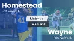 Matchup: Homestead High vs. Wayne  2018