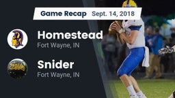 Recap: Homestead  vs. Snider  2018