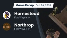Recap: Homestead  vs. Northrop  2018