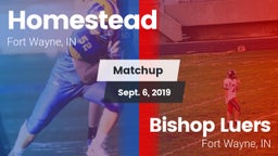 Matchup: Homestead High vs. Bishop Luers  2019