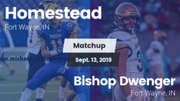 Matchup: Homestead High vs. Bishop Dwenger  2019