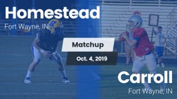 Matchup: Homestead High vs. Carroll  2019