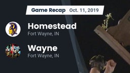 Recap: Homestead  vs. Wayne  2019