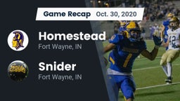 Recap: Homestead  vs. Snider  2020