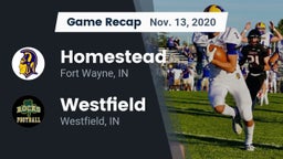 Recap: Homestead  vs. Westfield  2020