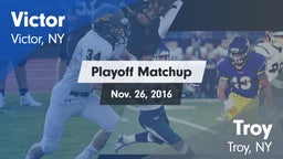 Matchup: Victor  vs. Troy  2016