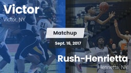 Matchup: Victor  vs. Rush-Henrietta  2017