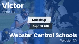 Matchup: Victor  vs. Webster Central Schools 2017